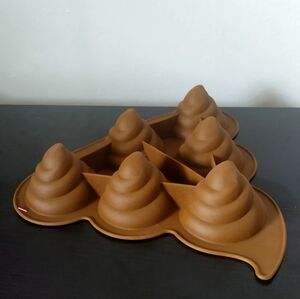 Silicone Emoji Poop Mold For Cupcakes Or Candy